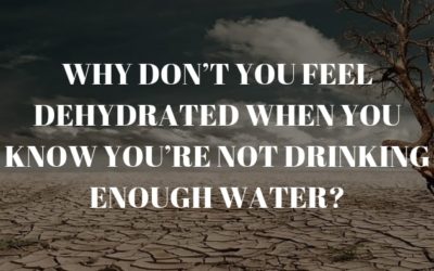 Why Don’t You Feel Dehydrated When You Know You’re Not Drinking Enough Water?